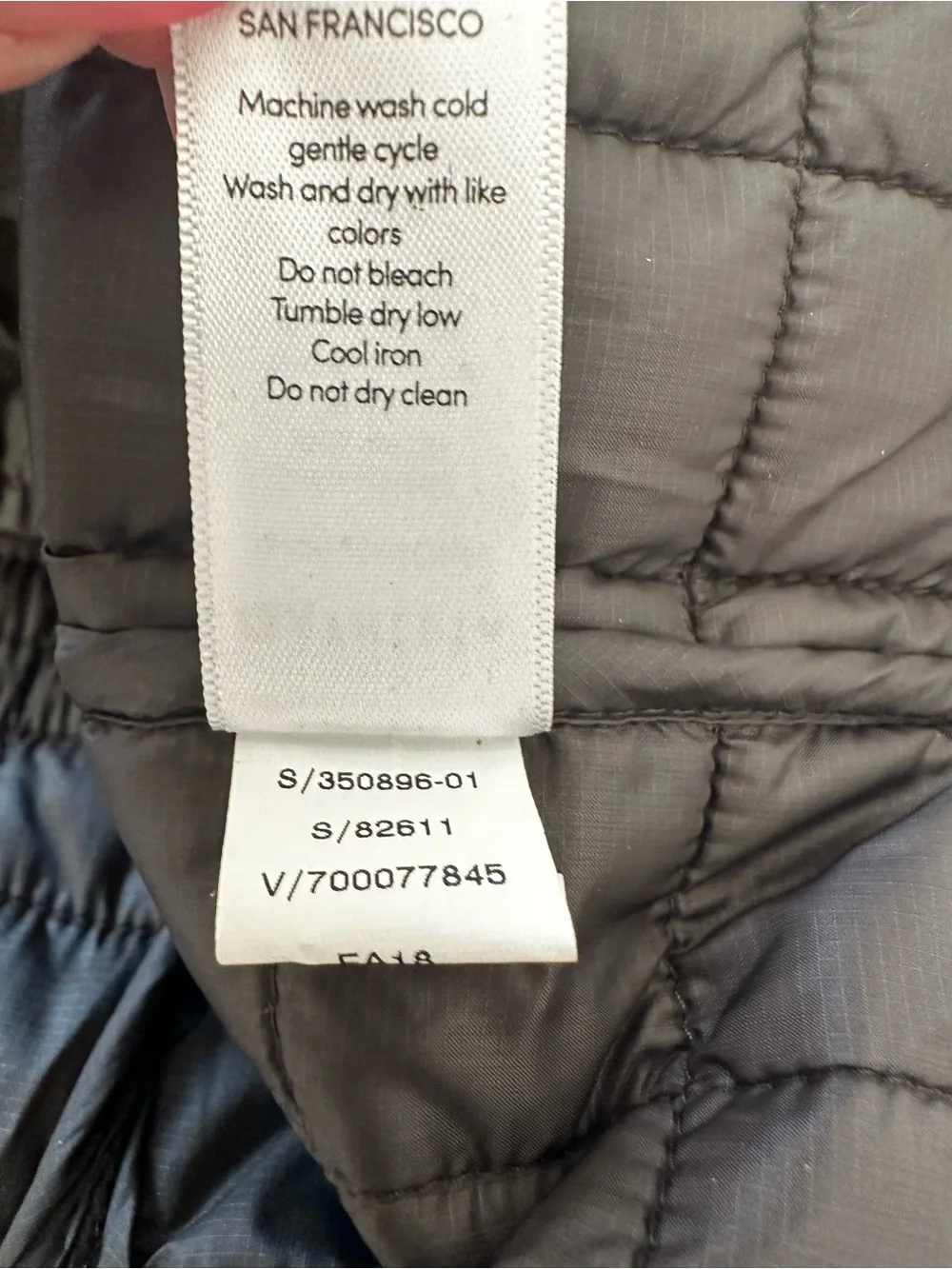 Athleta Quilted Bomber Jacket Dark Olive Lightweight Zip Front Women’s Small